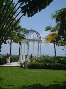 Beach Wedding Gazebo in Jamaica